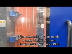 Aerosol 52mm nắp phun khuôn 8 lỗ lạnh runner