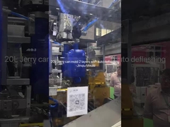 hố đơn 25L tùy chỉnh Jerrycan Blow Mold với tay cầm lớp kép trong tự động deflashing