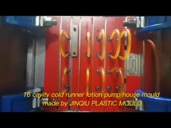 16 khoang bộ phận vỏ bơm lotion PP Nắp Ép phun khuôn nguội