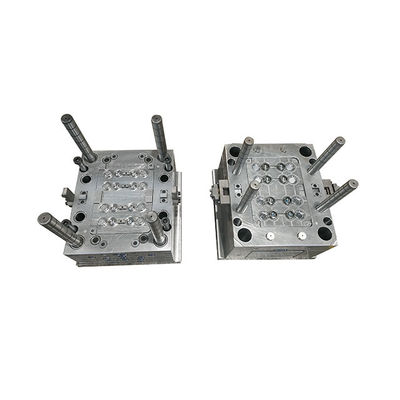 8cavity Flip Top Cap Mold Vật liệu PE Vòng kéo cho chai nước tương